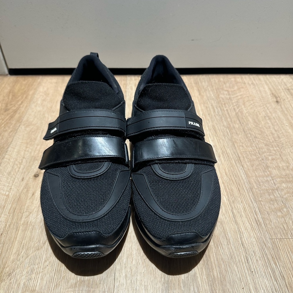 Prada Cloudbust Men's Black Strap Sneaker
